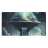 YYHWHJDE Alien Smoke Pattern Large Office Gaming Mouse pad 16 x 29.5 in : Strong Adhesion and Durability Precision Edge Locking view 1
