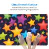 YYHWHJDE Colorful Rainbow Stars Pattern Large Office Gaming Mouse pad 16 x 29.5 in : Strong Adhesion and Durability Precision Edge Locking view 4