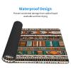YYHWHJDE African Tribal Ethnic Pattern Large Office Gaming Mouse pad 16 x 29.5 in : Strong Adhesion and Durability Precision Edge Locking view 3