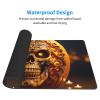 YYHWHJDE Halloween Skull Picture Large Office Gaming Mouse pad 16 x 29.5 in : Strong Adhesion and Durability Precision Edge Locking view 3