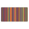 YYHWHJDE Rainbow Color Stripe Pattern Large Office Gaming Mouse pad 16 x 29.5 in : Strong Adhesion and Durability Precision Edge Locking view 1