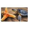 YYHWHJDE Sea Turtle Starfish Pattern Large Office Gaming Mouse pad 16 x 29.5 in : Strong Adhesion and Durability Precision Edge Locking view 1