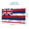 YYHWHJDE Flag of Hawaii American Picture Large Office Gaming Mouse pad 16 x 29.5 in : Strong Adhesion and Durability Precision Edge Locking view 2
