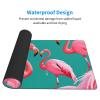YYHWHJDE Lovely Pink Flamingos Picture Large Office Gaming Mouse pad 16 x 29.5 in : Strong Adhesion and Durability Precision Edge Locking view 3