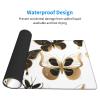 YYHWHJDE Gold Butterflies Pattern Large Office Gaming Mouse pad 16 x 29.5 in : Strong Adhesion and Durability Precision Edge Locking view 3