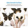 YYHWHJDE Gold Butterflies Pattern Large Office Gaming Mouse pad 16 x 29.5 in : Strong Adhesion and Durability Precision Edge Locking view 4