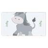 YYHWHJDE Smiling Donkey Pattern Large Office Gaming Mouse pad 16 x 29.5 in : Strong Adhesion and Durability Precision Edge Locking view 1