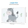 YYHWHJDE Smiling Donkey Pattern Large Office Gaming Mouse pad 16 x 29.5 in : Strong Adhesion and Durability Precision Edge Locking view 2