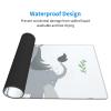 YYHWHJDE Smiling Donkey Pattern Large Office Gaming Mouse pad 16 x 29.5 in : Strong Adhesion and Durability Precision Edge Locking view 3