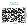YYHWHJDE Cow Fur Print Pattern Large Office Gaming Mouse pad 16 x 29.5 in : Strong Adhesion and Durability Precision Edge Locking view 2