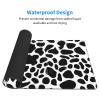 YYHWHJDE Cow Fur Print Pattern Large Office Gaming Mouse pad 16 x 29.5 in : Strong Adhesion and Durability Precision Edge Locking view 3