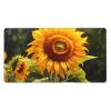 YYHWHJDE Beautiful Sunflower Picture Large Office Gaming Mouse pad 16 x 29.5 in : Strong Adhesion and Durability Precision Edge Locking view 1