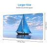 YYHWHJDE Blue Sailboat Picture Large Office Gaming Mouse pad 16 x 29.5 in : Strong Adhesion and Durability Precision Edge Locking view 2