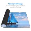 YYHWHJDE Blue Sailboat Picture Large Office Gaming Mouse pad 16 x 29.5 in : Strong Adhesion and Durability Precision Edge Locking view 3