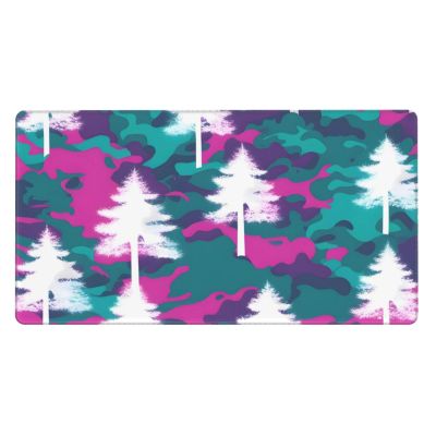 YYHWHJDE White Trees Camo Pattern Large Office Gaming Mouse pad 16 x 29.5 in : Strong Adhesion and Durability Precision Edge Locking