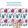 YYHWHJDE Watercolor Floral Pattern Pattern Large Office Gaming Mouse pad 16 x 29.5 in : Strong Adhesion and Durability Precision Edge Locking view 4