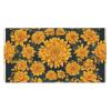 YYHWHJDE Many Golden Flowers Pattern Large Office Gaming Mouse pad 16 x 29.5 in : Strong Adhesion and Durability Precision Edge Locking view 1