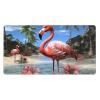 YYHWHJDE Tropical Flamingo Picture Large Office Gaming Mouse pad 16 x 29.5 in : Strong Adhesion and Durability Precision Edge Locking view 1