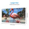 YYHWHJDE Tropical Flamingo Picture Large Office Gaming Mouse pad 16 x 29.5 in : Strong Adhesion and Durability Precision Edge Locking view 2