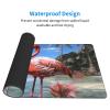 YYHWHJDE Tropical Flamingo Picture Large Office Gaming Mouse pad 16 x 29.5 in : Strong Adhesion and Durability Precision Edge Locking view 3