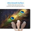 YYHWHJDE Peacock Feather Picture Large Office Gaming Mouse pad 16 x 29.5 in : Strong Adhesion and Durability Precision Edge Locking view 4