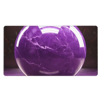 YYHWHJDE Dark Purple Texture Marble Picture Large Office Gaming Mouse pad 16 x 29.5 in : Strong Adhesion and Durability Precision Edge Locking
