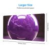 YYHWHJDE Dark Purple Texture Marble Picture Large Office Gaming Mouse pad 16 x 29.5 in : Strong Adhesion and Durability Precision Edge Locking view 2