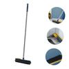 Anneome Extendable Floor Scrub Brush Handle Dual Use Cleaning Broom for Tiles Hard Floors and Carpets Efficient Scraper for Pet Hair and Grout Removal view 3