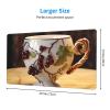 YYHWHJDE Wine Cup Picture Large Office Gaming Mouse pad 16 x 29.5 in : Strong Adhesion and Durability Precision Edge Locking view 2