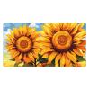 YYHWHJDE Sunflowers Sun Picture Large Office Gaming Mouse pad 16 x 29.5 in : Strong Adhesion and Durability Precision Edge Locking view 1