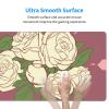 YYHWHJDE White Rose of Love Pattern Large Office Gaming Mouse pad 16 x 29.5 in : Strong Adhesion and Durability Precision Edge Locking view 4