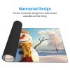 YYHWHJDE Cartoon Winter Snowman Picture Large Office Gaming Mouse pad 16 x 29.5 in : Strong Adhesion and Durability Precision Edge Locking view 3