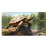 YYHWHJDE Turtle Write Picture Large Office Gaming Mouse pad 16 x 29.5 in : Strong Adhesion and Durability Precision Edge Locking view 1
