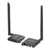 2.4G Wireless Audio Transceiver, 3.5mm Input Output Audio Transmitter Receiver 100240V (US Plug) view 1