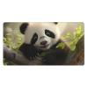 YYHWHJDE Cute Little Panda Picture Large Office Gaming Mouse pad 16 x 29.5 in : Strong Adhesion and Durability Precision Edge Locking view 1