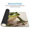 YYHWHJDE Cute Frogs Pattern Large Office Gaming Mouse pad 16 x 29.5 in : Strong Adhesion and Durability Precision Edge Locking view 3