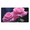 YYHWHJDE Two Pink Roses Picture Large Office Gaming Mouse pad 16 x 29.5 in : Strong Adhesion and Durability Precision Edge Locking view 1
