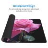 YYHWHJDE Two Pink Roses Picture Large Office Gaming Mouse pad 16 x 29.5 in : Strong Adhesion and Durability Precision Edge Locking view 3