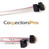 2-Pack 10cm 4 inches 1.27mm 6P 2x3 F/F Mini Female to Female IDC Connector on 0.635mm Pitch 6 Conductors 10 cm SWD Flat Ribbon Cable (6P-FF-10cm-2PK) view 3