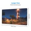 YYHWHJDE Starfish Lighthouse Beach Picture Large Office Gaming Mouse pad 16 x 29.5 in : Strong Adhesion and Durability Precision Edge Locking view 2