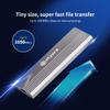 Skyerd M.2 NVMe PCIe 2TB Portable External SSD (SSD Included),USB3.1 Gen2USB-C 10Gbps Up to 1050MB/s, Adapter for Desktops, Laptops, Mac and Students, Professionals, Gray view 3