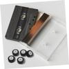 PartyKindom 48pcs Replacement Cassette Tape Pinch Roller Audio Radio Tape Recorder Maintenance view 4
