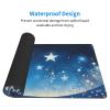 YYHWHJDE Blue Starry Sky Pattern Large Office Gaming Mouse pad 16 x 29.5 in : Strong Adhesion and Durability Precision Edge Locking view 3