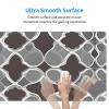 YYHWHJDE Quatrefoil Grey Pattern Large Office Gaming Mouse pad 16 x 29.5 in : Strong Adhesion and Durability Precision Edge Locking view 4