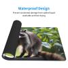 YYHWHJDE Cute Raccoon Pattern Large Office Gaming Mouse pad 16 x 29.5 in : Strong Adhesion and Durability Precision Edge Locking view 3