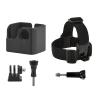 Action Camera Head Mount Strap Holder Lanyard Wearing Head Belt with Expansion Adapter Frame Border,Head POV Bike Motorcycle Accessories for DJI Osmo Pocket 3 view 1