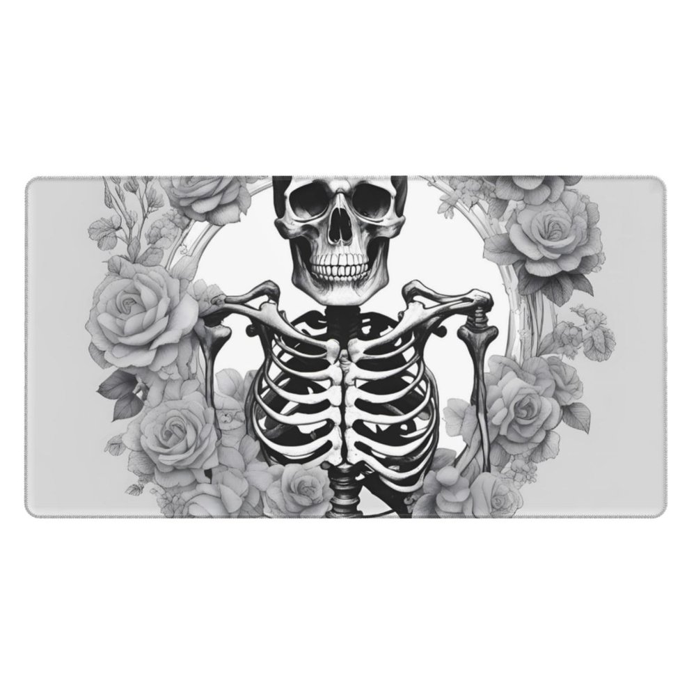 YYHWHJDE Goth Beauty Girl Pattern Large Office Gaming Mouse pad 16 x 29.5 in : Strong Adhesion and Durability Precision Edge Locking