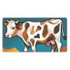 YYHWHJDE Abstract Cow Skin Prints Large Office Gaming Mouse pad 16 x 29.5 in : Strong Adhesion and Durability Precision Edge Locking view 1