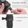 Action Camera Neck Mount Necklace Holder Lanyard Strap with Expansion Adapter Frame Border for DJI Osmo Pocket 3 Head Chest Shoulder POV Bike Motorcycle Accessories for Osmo Pocket 3 view 3