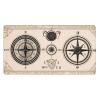 YYHWHJDE Magical Design Norse Runes Compass Pattern Large Office Gaming Mouse pad 16 x 29.5 in : Strong Adhesion and Durability Precision Edge Locking view 1